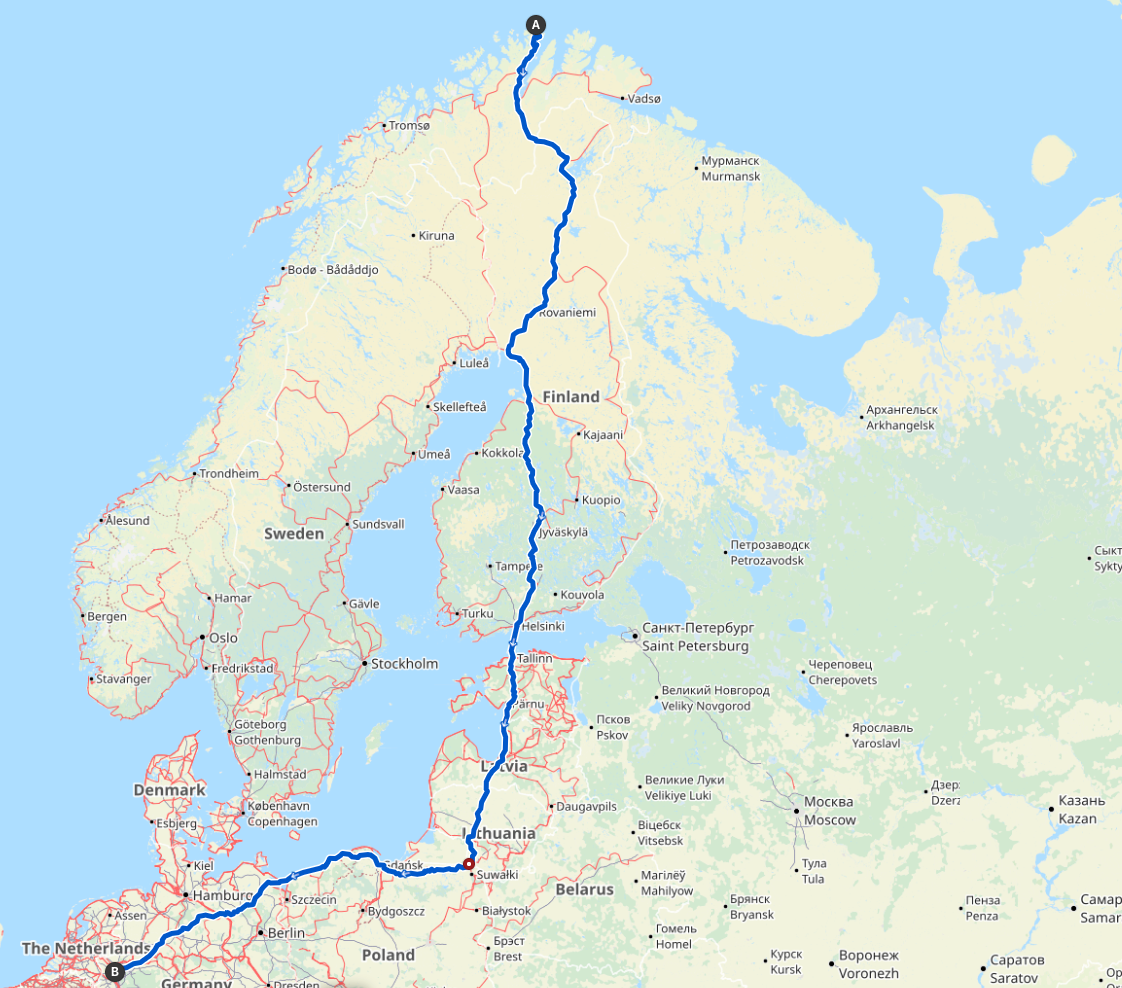 Sörens Nordkapp-Reise