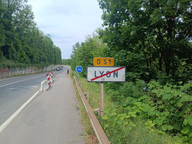 Vienne, Lyon und jetzt am nächsten Fluss