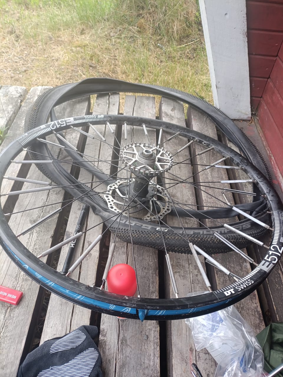Gebrochene Speiche